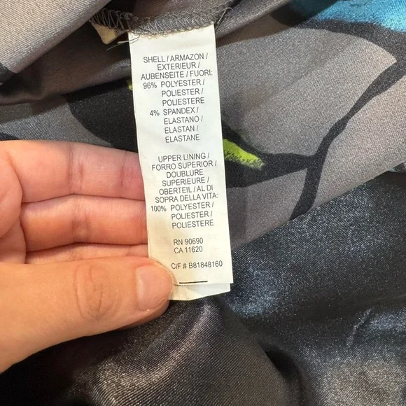 Kensie Strapless Floral Cocktail Dress – Size 4 - Picture 7 of 8